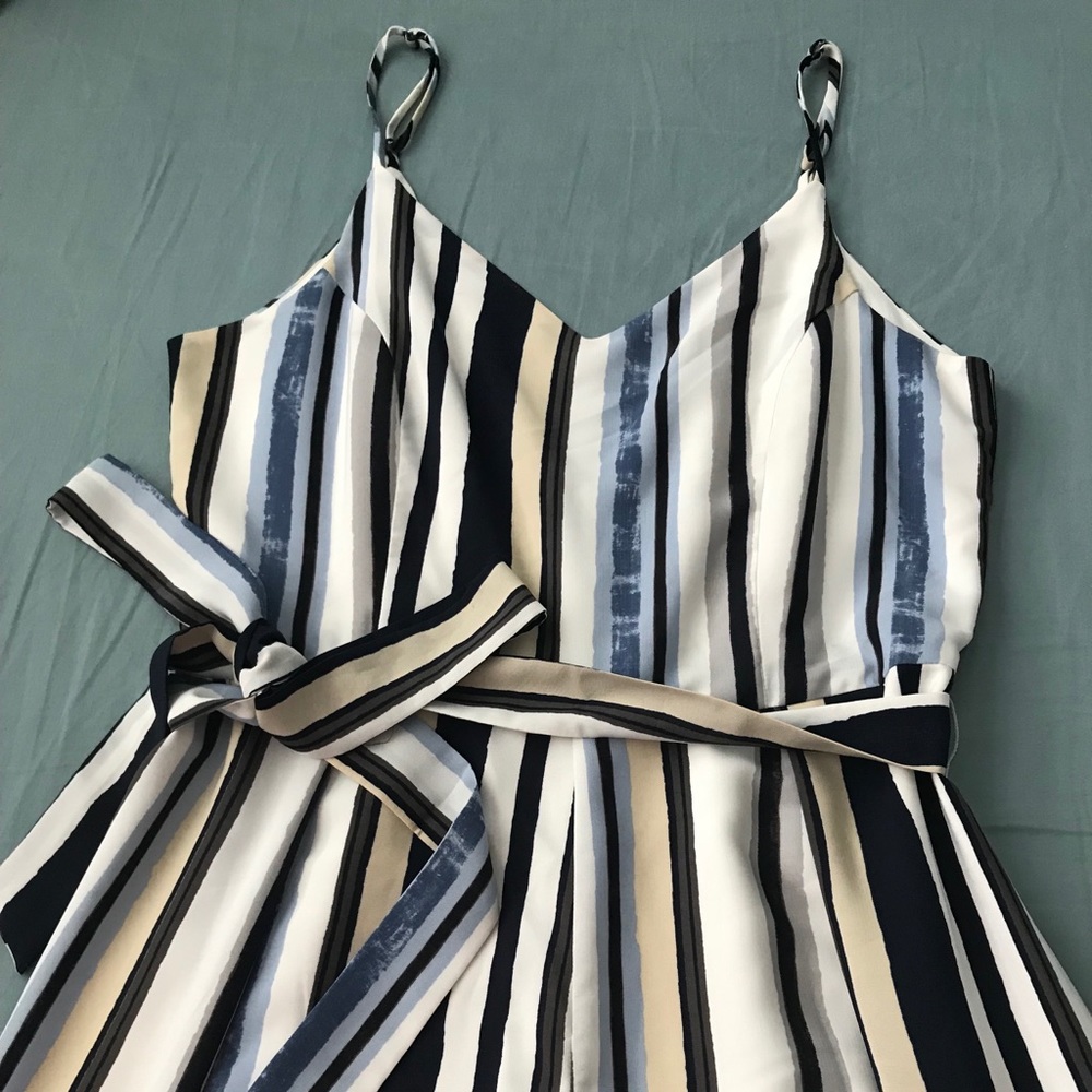 Striped Jumpsuit